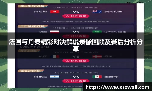 法国与丹麦精彩对决解说录像回顾及赛后分析分享